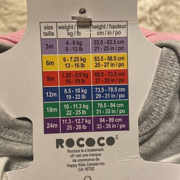 𝅺colorful bodysuit 100% cotton pack of 6 for 3 Months - Picture 5 of 7